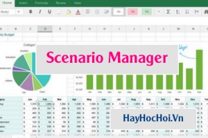 Sử dụng Scenario manager trong What if analysis để lập bảng tính lợi nhuận kinh doanh trong Excel